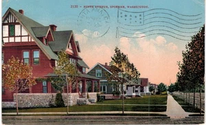 Spokane Sixth Avenue 1910 WA - Picture 1 of 2
