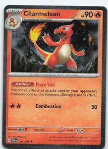 Charmeleon - (Cosmos Holo) 008/091 Uncommon Holo Scarlet Violet NM Pokémon - Picture 1 of 2