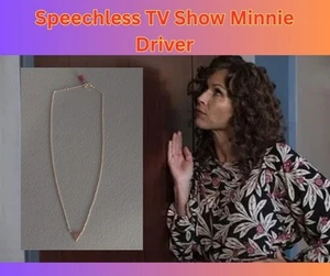 Speechless TV Show Prop Wardrobe Minnie Driver Production Worn Necklace (03) - Picture 1 of 5