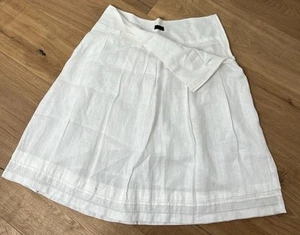 Cinque* Midirock/ Rock* Leinen, Baumwolle* weiß* NP 130€* vmtl. M/L - Bild 1 von 4