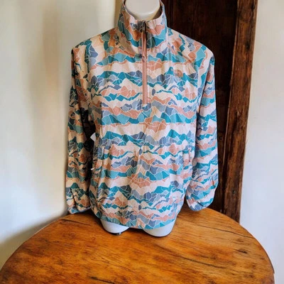 Chaqueta cortavientos The North Face con cremallera en cuarto talla M bolsillos delanteros Foto 1 de 4