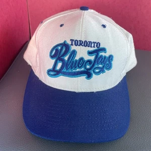 RARO De colección Auténtico MLB Toronto Blue Jays Sombrero Gorra Snapback Camionero Malla Nuevo de Lote Antiguo - Imagen 1 de 8