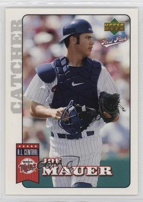 2006 Upper Deck First Pitch Joe Mauer #112 HOF - Image 1 of 2