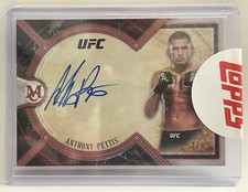 2018 TOPPS UFC MUSEUM COLLECTION MA-AP ANTHONY PETTIS 2/8 REDEMPTION