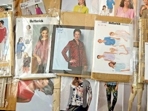 Butterick Women’s Sewing Patterns. Tops, Blouses, Skirts, Shirts. Unused. - Picture 1 of 46