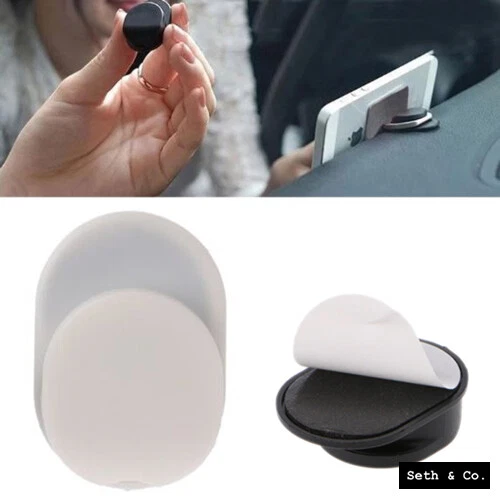Sticky Hook for Phone Ring Holder Grip Stand Mount for Mobile Phone Car Office - Image 1 of 1