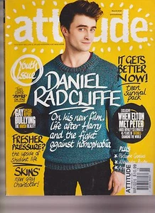 ATTITUDE MAGAZINE UK #215 MARCH 2012, DANIEL RADCLIFEE. - Imagen 1 de 1