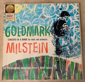 CARL GOLDMARK NATHAN MILSTEIN CONCERTO IN MINOR CAPITAL FDS MONO PAO-8414-NM