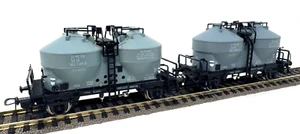 2x Piko H0 5/6433-010 Zement - Silowagen DR - 902 2085-0 1:87 H0 HO kl. defekte - Bild 1 von 5