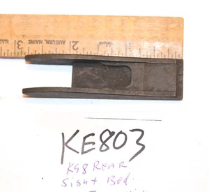 K98 Mauser Rear Sight Bed, Israeli New, Takes Type A Spring - #KE803 - Picture 1 of 3