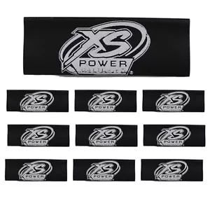 4 Gauge 3:1 Heat Shrink with XS Power Logo 10 Pack Black - Picture 1 of 1