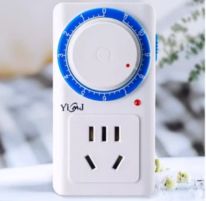 250V 10A 50 Hz Mechanical 11 hours 15 minute Countdown Timer Switch Socket 2500w - Picture 1 of 9