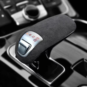 Suede Interior Gear Shift Shifter Knob Cover For Audi A8 2014 2015 2016 2017 - Bild 1 von 13