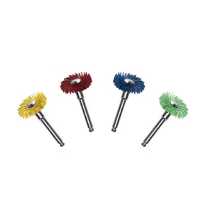 Deco Sunburst dischi radiali 5/8" per lucidatura, pulizia, finitura e sbavatura - Foto 1 di 4