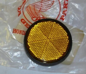 *1EA OEM HONDA REFLECTOR CT70 79-82 91-94, CT90 '79, CT110 80-82 33741-102-870 - Picture 1 of 2