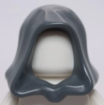 Lego Star Wars Dark Bluish Gray Minifig Hood - Image 1 of 3