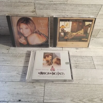 Lot Of 3 CD Barbara Streisand CDs A Collection Back to Broadway Mirror Foto 1 de 4