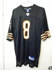 Reebok NFL Chicago Bears Rex Grossman #8 On Field Jersey Men's Size XL Blue - Picture 1 of 7