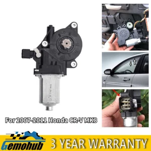 Car Front Left Power Window Lifter Regulator Motor For 2007-2011 Honda CR-V MK8 - Picture 1 of 14