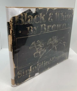 1939 1st Edition/Printing "BLACK & WHITE: SIMPLIFIED DRAWING" by Paul Brown - Picture 1 of 12