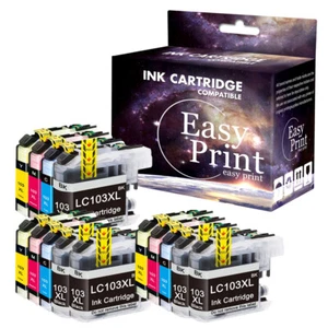Cartucho de tinta 14 piezas LC103 se adapta a Brother MFC-J4410DW MFC-J4610DW MFC-J6920DW J875DW - Imagen 1 de 1