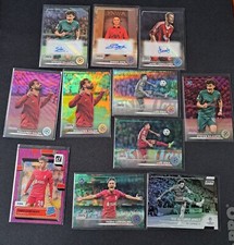 Topps Stadium Club Chrome - Liverpool - 3 Autographs /8 Numbered /13 Other