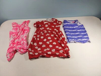 Mameluco Circo Healthtex One Piece Rojo Azul Rosa Talla 5T Lote de 3 Foto 1 de 4