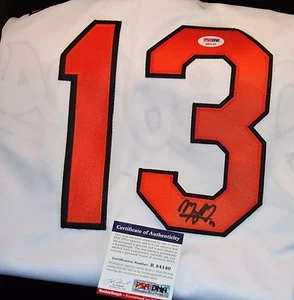 MANNY MACHADO AUTOGRAPHED CUSTOM BALTIMORE ORIOLES JERSEY PSA/DNA CERTIFIED - Picture 1 of 3