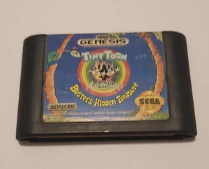 Tiny Toon Adventures: Buster's Hidden Treasure Sega Genesis - Probado y en funcionamiento - Imagen 1 de 4