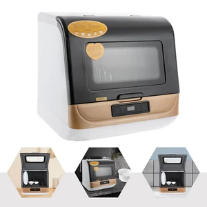 Mini Spülmaschine 35cm Geschirrspüler Tischgeschirrspüler freistehen 4 Modi 800W - Bild 1 von 24