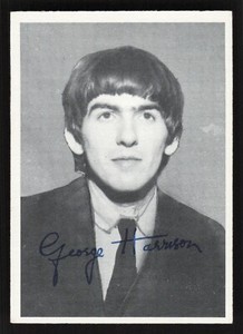 1964 Topps The Beatles Black & White 3rd Series #155 George Harrison EX-MT