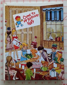 1969 COME TO MY BIRTHDAY PARTY Party Idea Book - Western Premium Co. - Picture 1 of 9