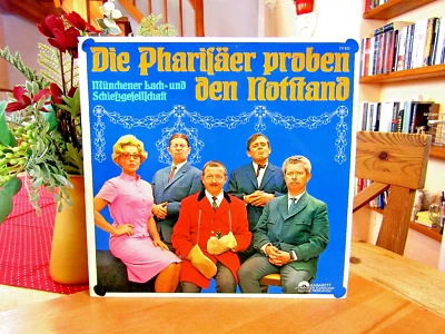 Münchner Lach- und Schießgesellschaft  "Die Pharisäer proben den  Notstand"   LP - Bild 1 von 3
