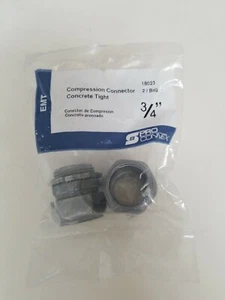 3/4" Compression Connector - Picture 1 of 2