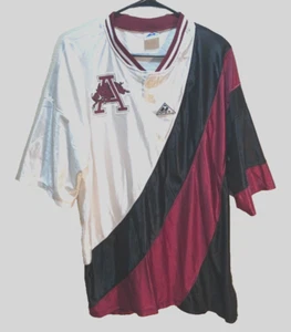 Arkansas Razorbacks NCAA Vintage 90s Cardinal White Basketball Shooting Shirt M - Picture 1 of 2