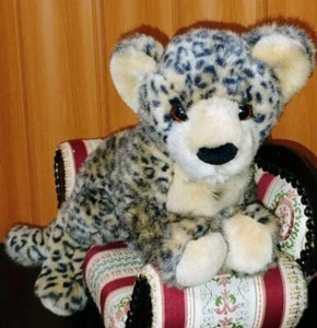 Juguete Douglas Cuddle Larry Leopardo Felpa Floppy Peluche Gato 16" Juguete Raro C - Imagen 1 de 12
