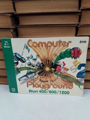 Computer Playground Atari 400/800/1200 Book by M.J. Winter - Image 1 of 4