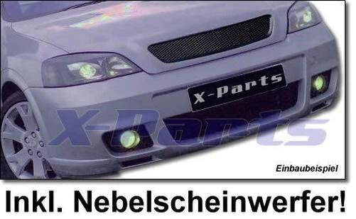 Parachoques Delantero Opel Astra G Faldón Delantero Incl. Faros Antiniebla ABS - Imagen 1 de 1