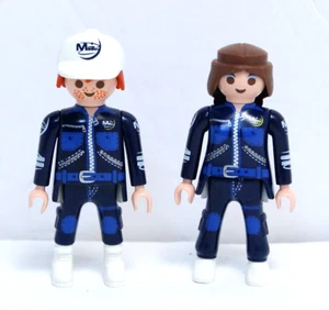 Playmobil Mission Rocket Launch Pad Worker Man Woman Astronaut Replacements 9488 - Picture 1 of 6