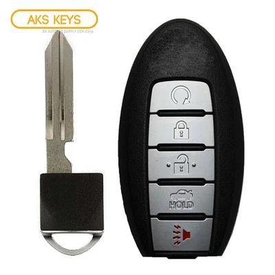 Replacement for Infiniti QX80 14 2015 2016 2017 Remote Smart Key Fob CWTWB1G744 - Imagem 1 de 4