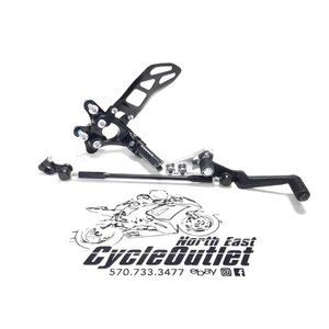 2025 11-25 SUZUKI GSXR600 GSXR750 OEM LEFT REARSET REAR SET FOOT PEG W SHIFTER - Picture 1 of 20