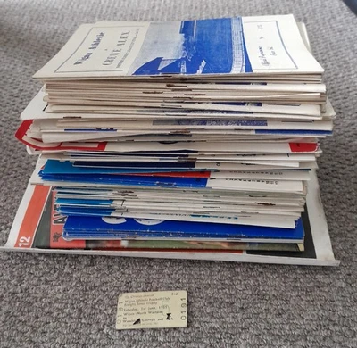 Bulk Buy 158 Wigan Athletic (WAFC) Football Programmes 1967-1982 - Image 1 of 4