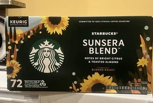Starbucks Sunsera Mezcla Café K-cups, 72 ct. - Imagen 1 de 4