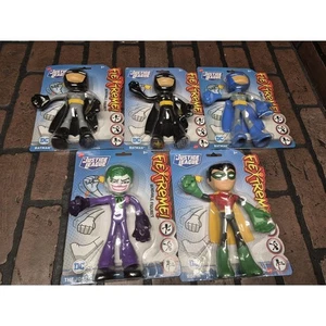 Menge 5 DC Justice League Flextreme biegsame 7" Actionfigur Mattel Neu in Verpackung - Bild 1 von 4
