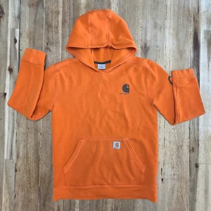 Carhartt Hoodie Orange Pullover Sweatshirt Unisex Jugend XL 18-20 - Bild 1 von 10