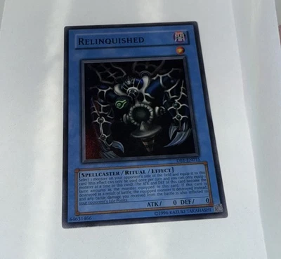 Yugioh Relinquished DB1-EN015 Super Rare (P)  - Image 1 of 2