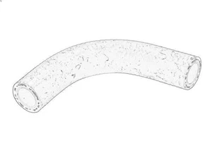 Pressure Pipe, pressure sensor (soot/particulate filter) OE MAN 81.96305.0517 - Picture 1 of 6