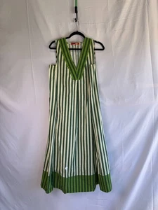 SIMON MILLER Popeline-Kleid mehrfarbig gestreift meliert Größe S mit Flecken - Bild 1 von 10