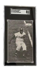 1985 Selchow & Righter Life Magazine Remembers JACKIE ROBINSON Card #93 - SGC 8 - Picture 1 of 2