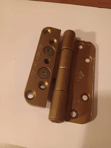 Bisagra dorada de latón puerta con bisagras Anderson Frenchwood obsoleta de colección - Imagen 1 de 7